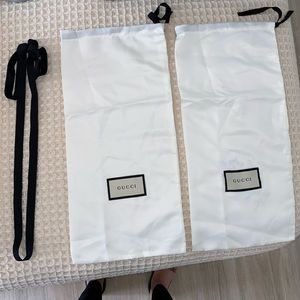 Gucci Silk Pouch Bag